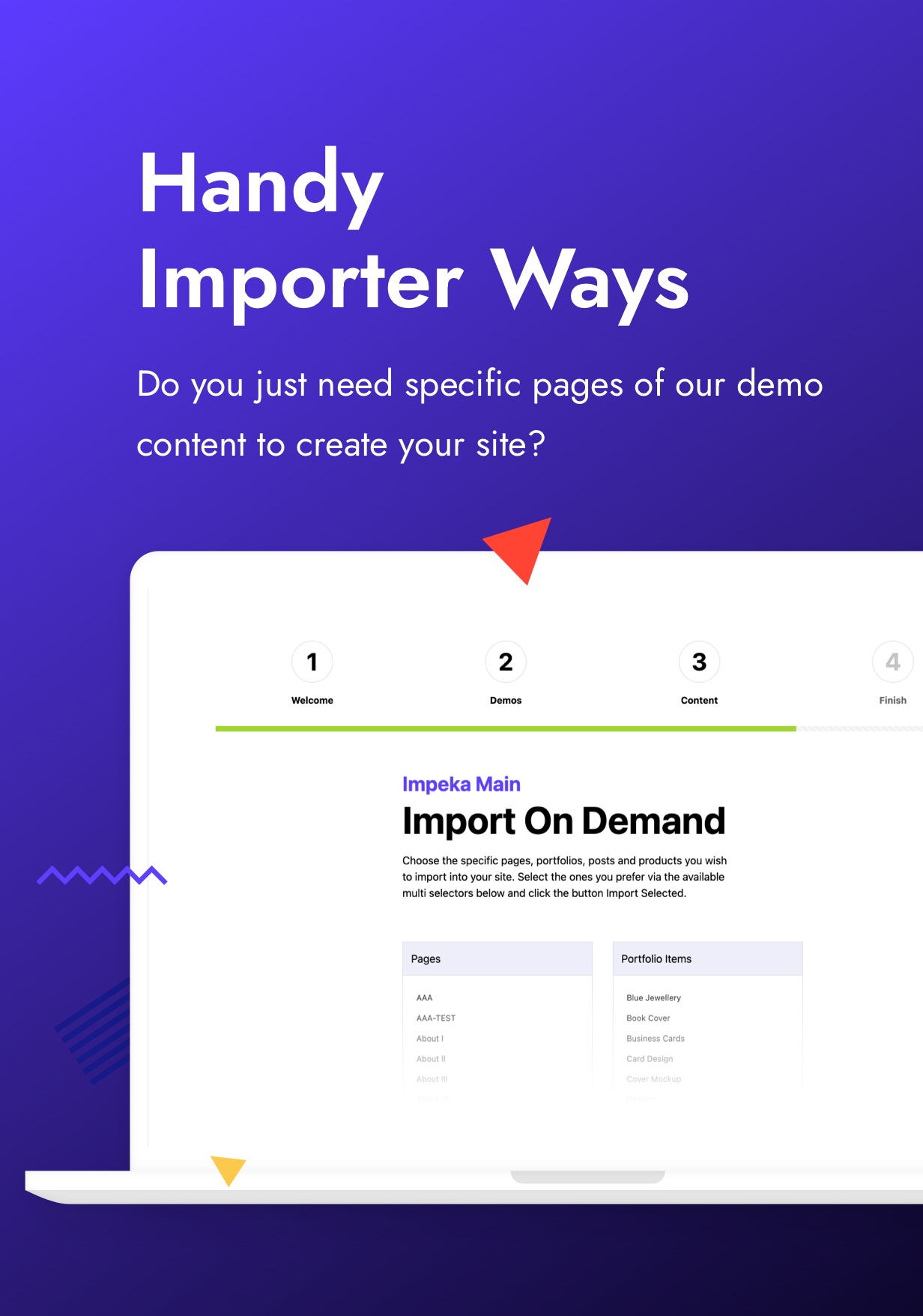 importer main - Impeka - Creative Multi-Purpose WordPress Theme