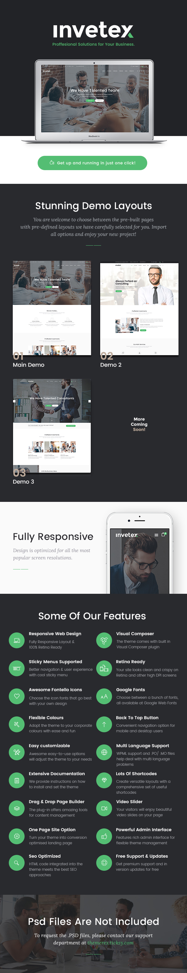 invetex 1 - Invetex | Business Consulting & Investments WordPress Theme + RTL