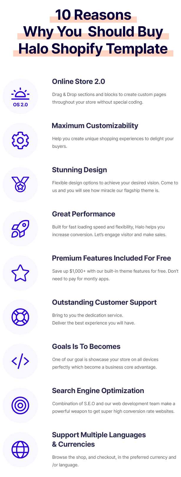 05 halo sections shopify theme why us - Halo - Multipurpose Shopify Theme OS 2.0