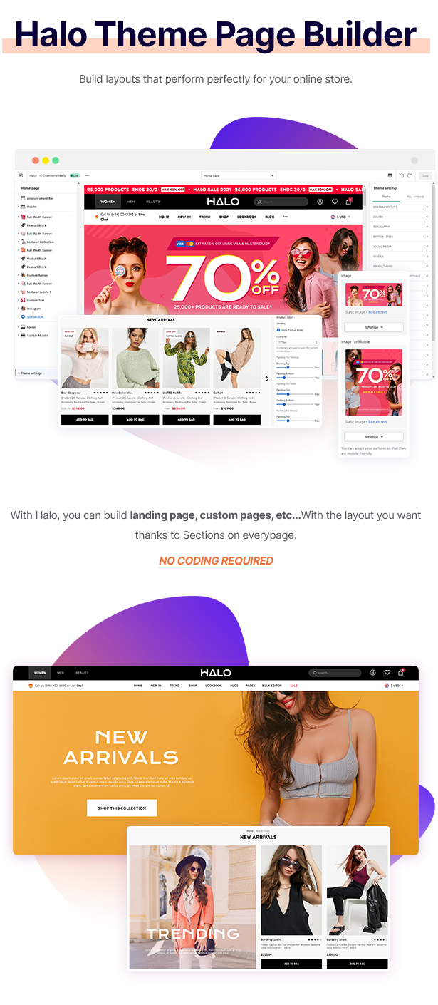 HALO Shopify Theme OS 2.0