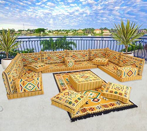 1668038682 615A0HrVqUL 500x445 - Arabic U Shaped Floor Sofa,Arabic Floor Seating,Arabic Floor Sofa,Arabic Majlis Sofa,Arabic Couches,Floor Seating Sofa MA 45 (High Quality FOAM)