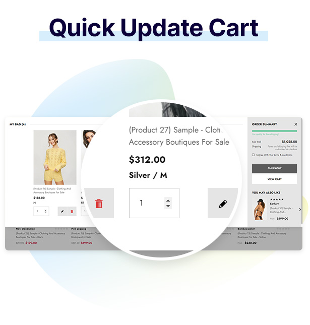 24 halo sections shopify theme quick update cart - Halo - Multipurpose Shopify Theme OS 2.0