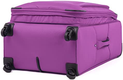 413KOD9v7+L. AC  - Atlantic Luggage Ultra Lite Softside Expandable Spinner, Bright Violet, Checked Large 29-Inch