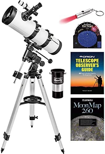 418h6wyw8yL. AC  - Orion Observer 134mm Equatorial Reflector Telescope Kit