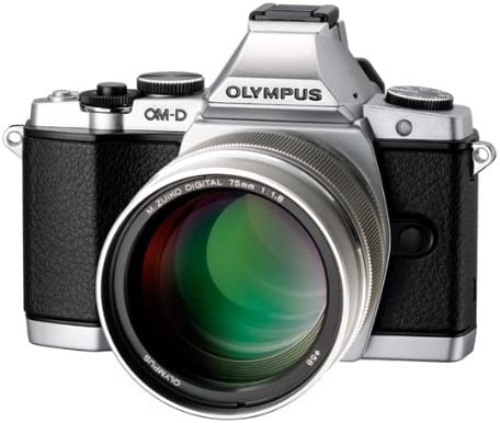51v4oSyRSXL. AC  - Olympus M.Zuiko Digital ED 75mm F1.8 Lens, for Micro Four Thirds Cameras (Silver)