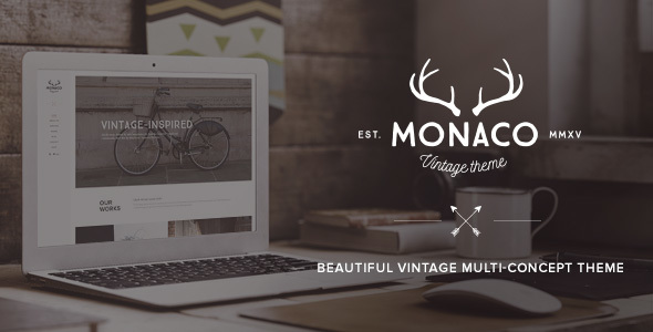 Monaco 0.  large preview - Monaco – Vintage Multi-Concept WordPress Theme