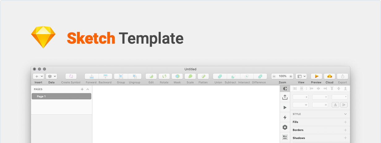banner sketch 0 - Medux – Web Dashboard UI Kit for Figma