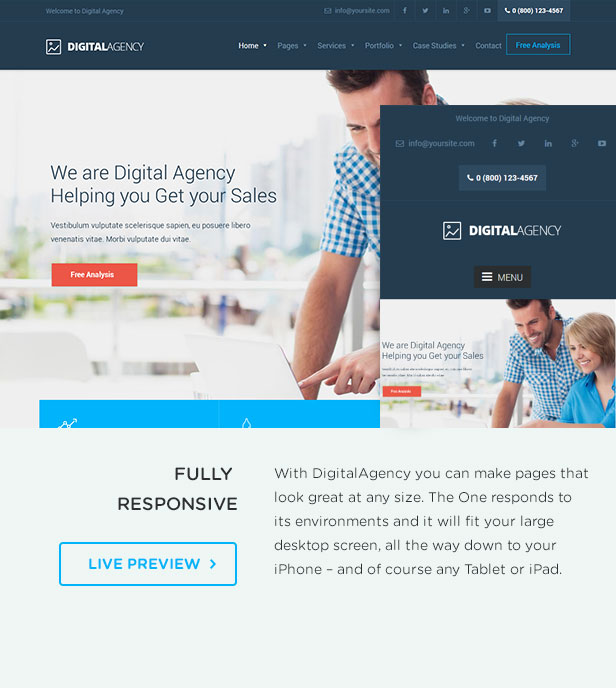 da features 2 - Digital Agency - SEO / Marketing WordPress Theme