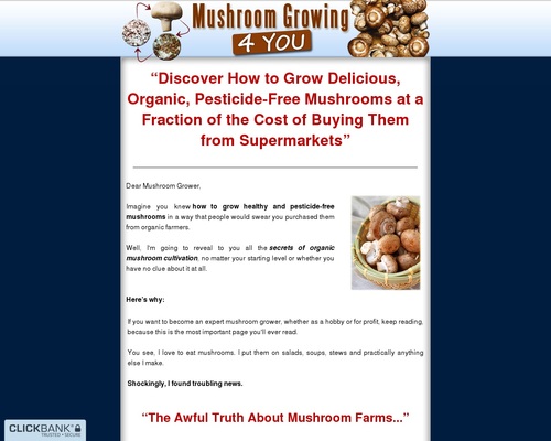 mushgrow x400 thumb - Mushroom Growing 4 You - Step-By-Step How To Grow your Very Own Mushrooms at Home