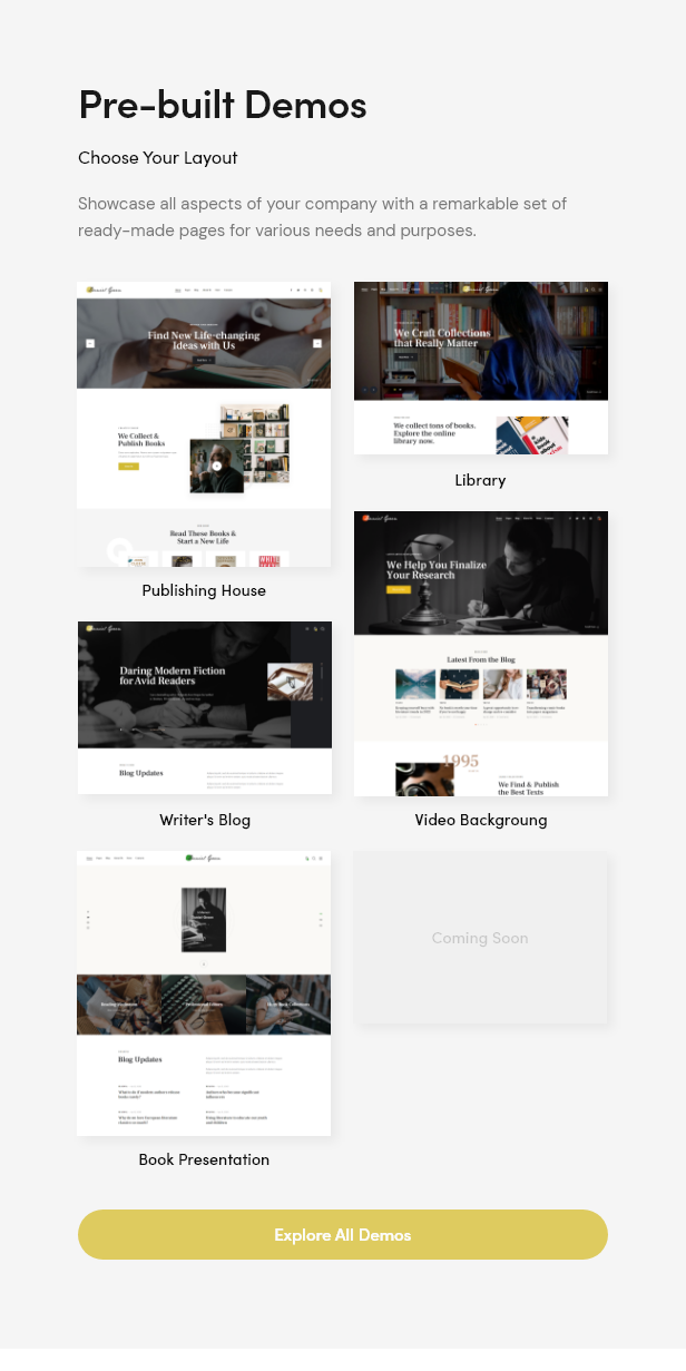 writers 3 - Blog for Writers and Journalists With Bookstore WordPress Theme