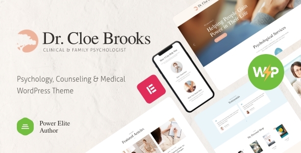 01 Psychologist.  large preview - Cloe Brooks | Psychology, Counseling & Medical WordPress Theme