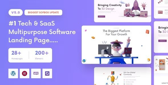 01 Sofbox wp.  large preview - Sofbox v5.0 - Tech & SaaS Multipurpose Software Landing Page