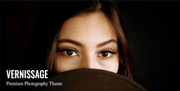 01 screenshot.  large preview - Vernissage - Photography WordPress Theme
