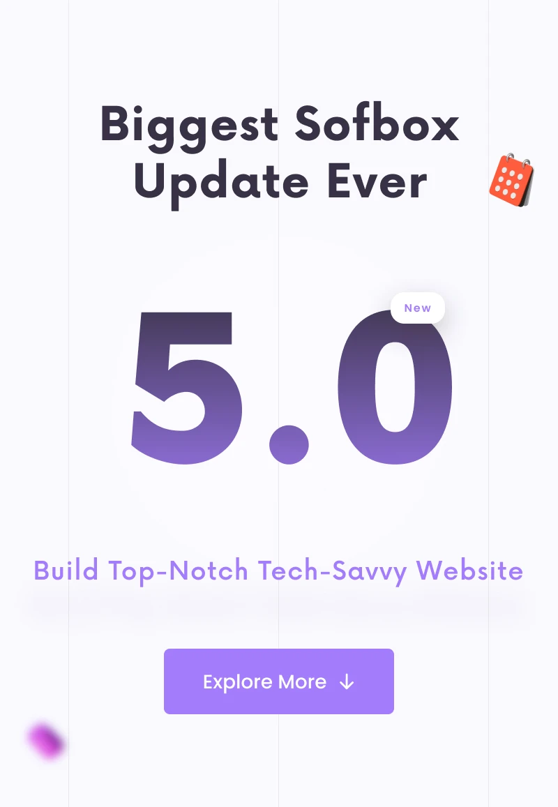 Sofbox v5.0 - Tech & SaaS Multipurpose Software Landing Page - 1