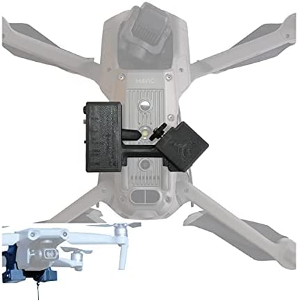 1670897005 41NeUE9yTVL. AC  - Release and Drop Professional Device for DJI Mavic AIR 2 / 2S - U.S. Patent - Drone Fishing, Bait Release, Load Delivery, Search and Rescue and Fun - by DRONE SKY HOOK