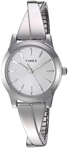 Timex Women’s Stretch Bangle Crisscross 25mm Watch