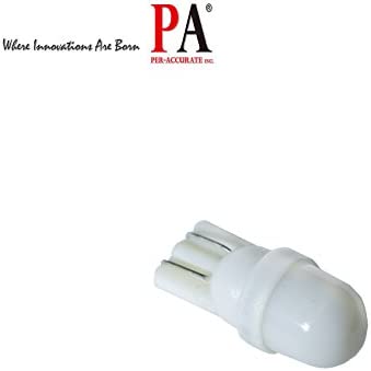 319dufkHAxL. AC  - PA LED 10PCS #555 T10 w5w 2 SMD 2835 LED Wedge Pinball Machine Light Top View Bulb 6.3VDC (White)