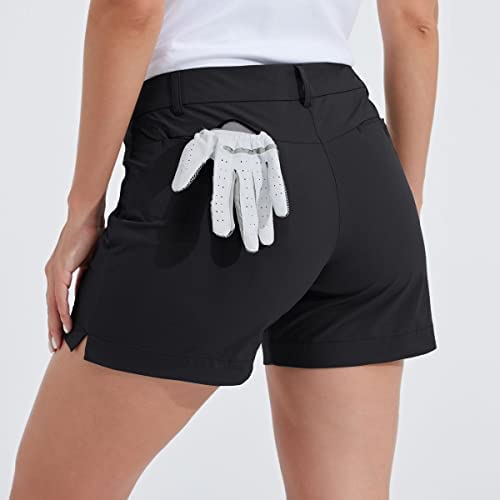 31na+Z5iKML. AC  - Willit Women's 4.5" Golf Shorts Quick Dry Outdoor Causal Shorts with Pockets Water Resistant