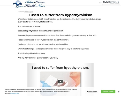 4thyroid x400 thumb - My Hypothyroidism vsl cb | Blue Heron Health News