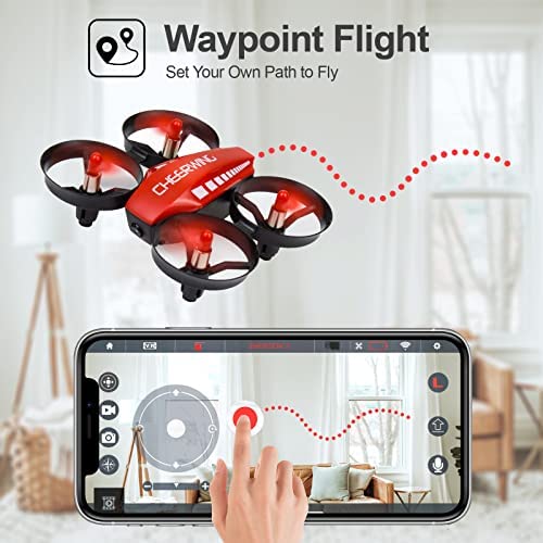 51+t5Nc5HjL. AC  - Cheerwing CW10 Mini Drone for Kids WiFi FPV Drone with Camera, RC Drone Gift Toy for Boys and Girls with Auto Hovering, Voice Control