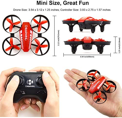 512+ tHC5eL. AC  - Cheerwing CW10 Mini Drone for Kids WiFi FPV Drone with Camera, RC Drone Gift Toy for Boys and Girls with Auto Hovering, Voice Control