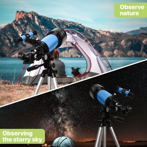 51WRpFRADML. AC  - Astronomical Telescope for Kids & Adult & Beginners, EGOERA 70mm Aperture 300mm(f/5.7) Focal Length Astronomy Telescopes Educational Toys for Sky Star Gazing