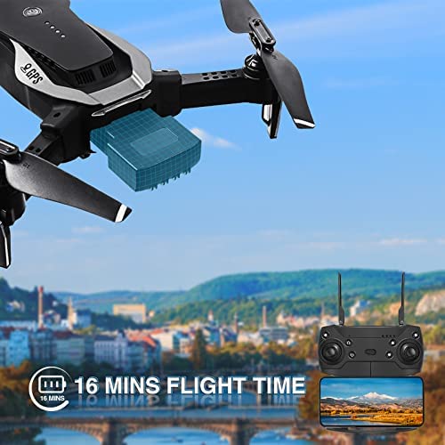 51uFDxZ0IkL. AC  - GPS Drones with 1080P HD Camera for Adults, Foldable RC FPV Drone Quadcopter for Kids and Beginners, Long Distance Drones with GPS Return Home, Long Flight Time，Follow Me Mode