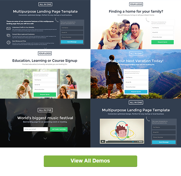9smNroY - Multipurpose Landing Page Template - All in One