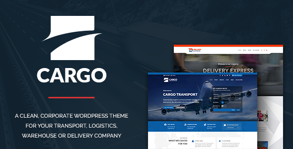 Cargo theme preview v3.  large preview - Cargo – Transport & Logistics