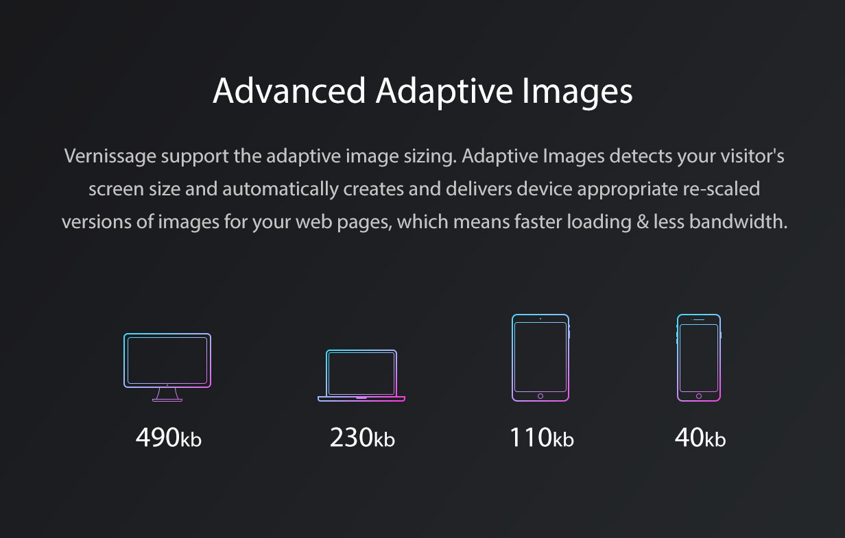 Vernissage WordPress Adaptive Images