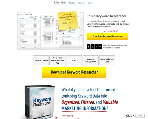 clevergiz x400 thumb - Keyword Researcher - SEO Software / Finds Long Tail Keywords