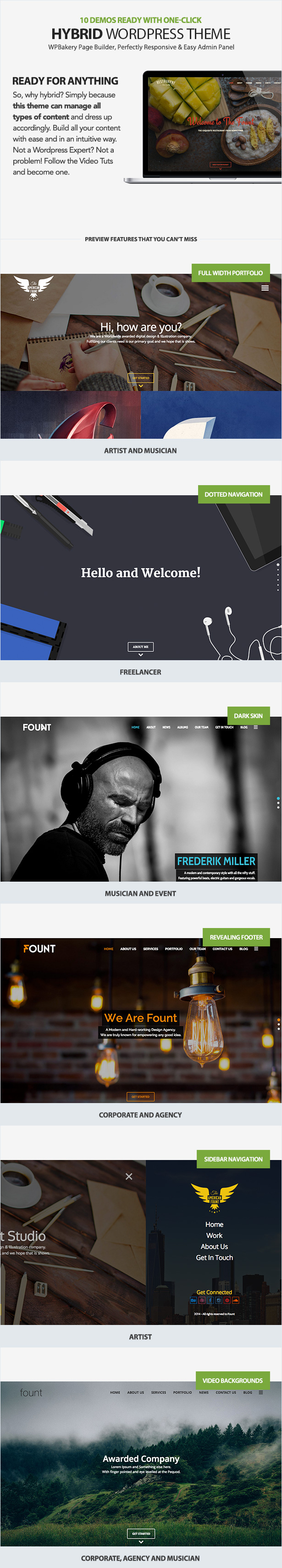 fount top 21 - Fount - One & Multipage Hybrid WordPress Theme