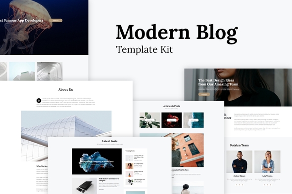 katelyn preview - Blog for Writers and Journalists With Bookstore WordPress Theme
