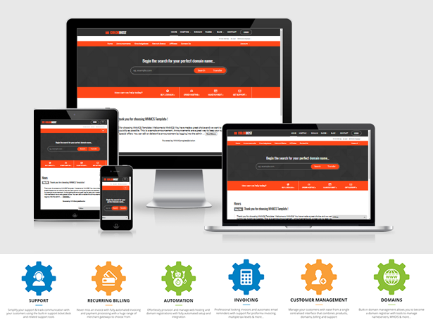 res pres whmcs - ColorHost | Responsive HTML5 Web Hosting and WHMCS Template