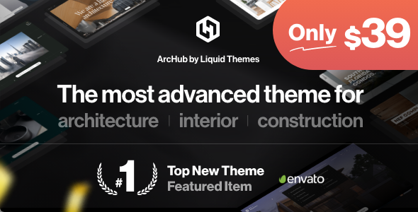 ArcHub – Architecture and Interior Design WordPress Theme