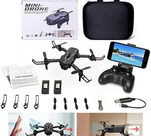 1672629838 51NFR FS9RL. AC  494x445 - Yasola Mini RC Drone for Kids with 1080P FPV Camera,Obstacle avoidance,Remote Control Toys Gifts for Boys Girls Beginners, Headless Mode, One Key Start Speed Adjustment, 3D Flips 2 Batteries