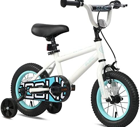 1672846147 41KWdFCFnzL. AC  489x445 - Glerc Toddler and Kids Bike, 12-18-Inch Wheels with Training Wheels, Boys and Girls Ages 2-9 Years Old