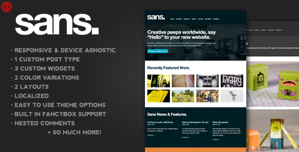 1674089623 379 01 preview.  large preview - Sans – A Responsive Portfolio WordPress Theme