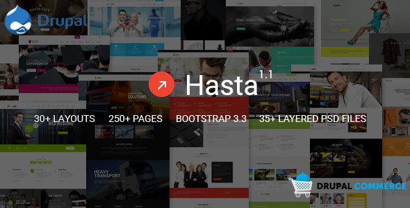 Hasta – Multipurpose Responsive Commerce Theme