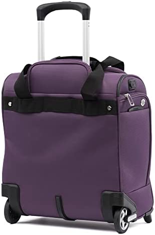 31waMc+eMCL. AC  - Travelpro Skypro Lightweight Airline Size Carry On Luggage Trolley Suitcase (Orchid Purple, 2-Wheel Underseat Bag)