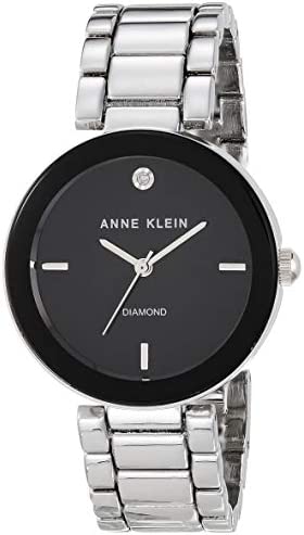 41QEZNP9PGL. AC  - Anne Klein Women's Genuine Diamond Dial Bracelet Watch