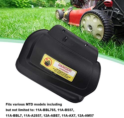 51 SJFZIbhL. AC  - EZYPAK 987-02516A Hinged Mulch Plug Replaces 987-02516 Compatible with MTD/Troy-Bilt/Yard Man/Bolens/Snapper XD 19" and 21" Push Lawn Mower