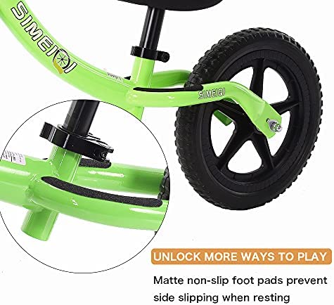 51McB5cGTGS. AC  - Lightweight Sport Balance Bike for Toddlers and Kids Ages 2 3 4 5 Years Old No Pedal Walking Balance Training Bicycle Adjustable Seat and Handlebar Height