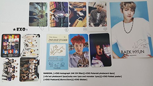 51cL1u7O30L - EXO Coming Over (SINGLE+DVD) (F.LTD) (Japan Version)[+EXO autograph 24K EM filter][+EXO Polaroid photocard 4pcs][+Ex'act doubleside photocard 2pcs][+EXO folded poster][+Postcard][+Sticker]