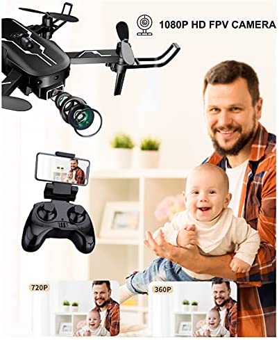 51w3IhYj3BL. AC  - Yasola Mini RC Drone for Kids with 1080P FPV Camera,Obstacle avoidance,Remote Control Toys Gifts for Boys Girls Beginners, Headless Mode, One Key Start Speed Adjustment, 3D Flips 2 Batteries