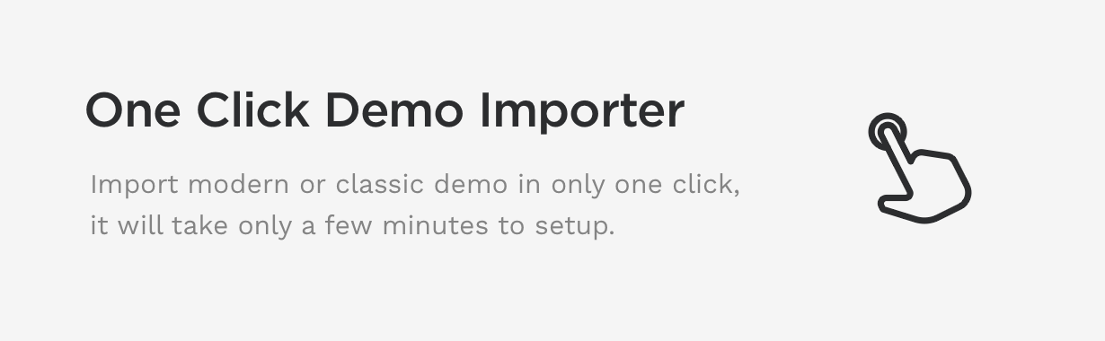 demo importer - Proton - Minimal Portfolio Theme