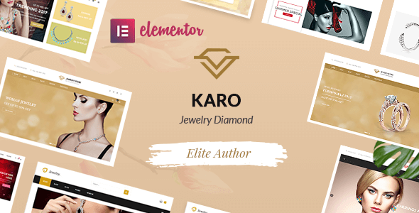 Karo | Jewelry Diamond WooCommerce WordPress Theme