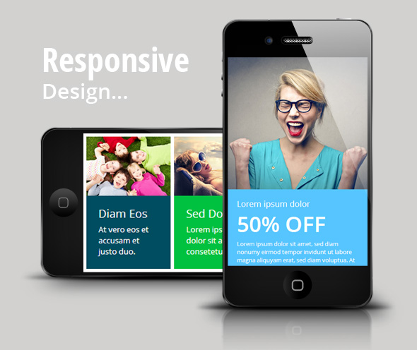 responsive mockup - Fusion - Metro Email Newsletter Template