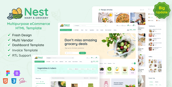 01 nest.  large preview - Nest - Multipurpose eCommerce HTML Template