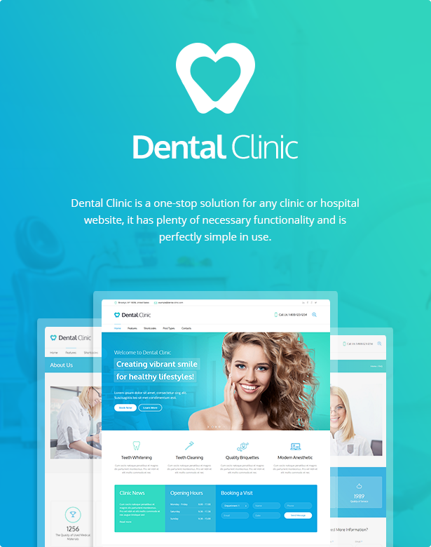 1 1 - Medical and Dentist WordPress Theme - Dental Clinic